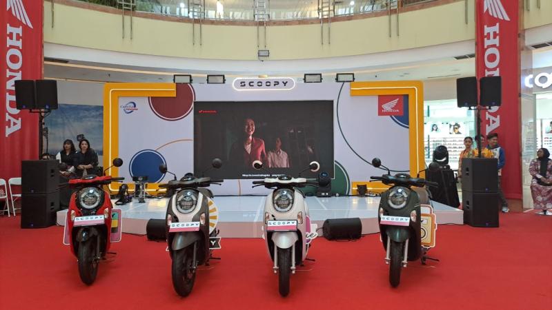 Honda Scoopy Terbaru Launching di Pekanbaru